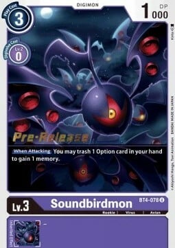 Soundbirdmon Card Front