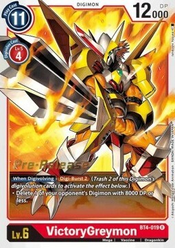 VictoryGreymon Card Front