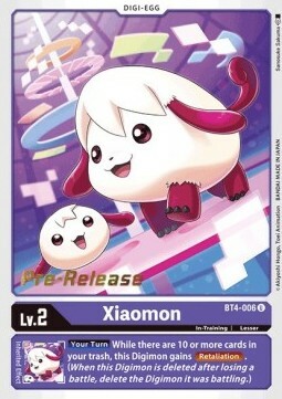 Xiaomon Card Front
