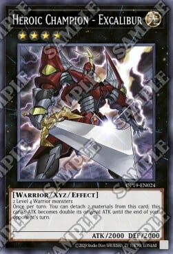 Heroic Champion - Excalibur Card Front