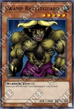 Swamp Battleguard Card Front