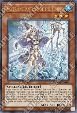 Water Enchantress of the Temple Card Front