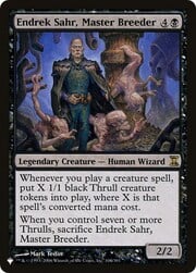Endrek Sahr, Master Breeder 106