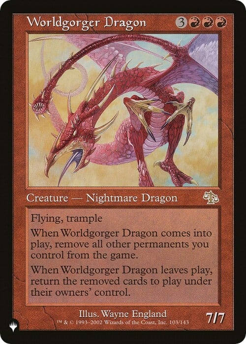 Worldgorger Dragon Card Front