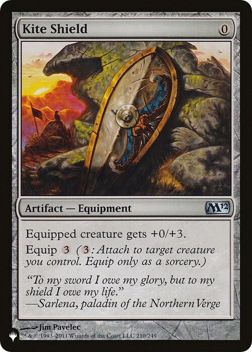 Kite Shield Card Front