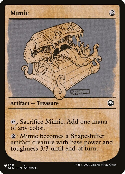 Mimic Card Front