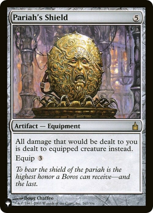 Pariah's Shield Card Front