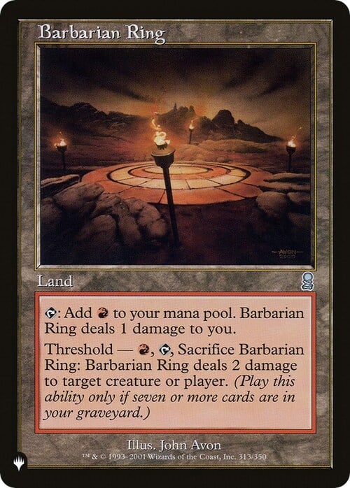 Barbarian Ring Card Front