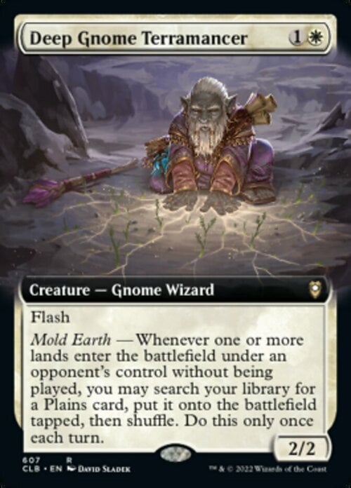 Deep Gnome Terramancer Card Front