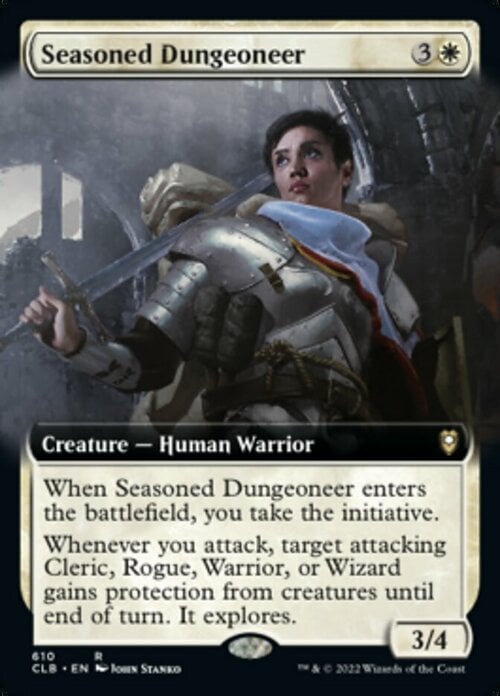 Seasoned Dungeoneer Card Front