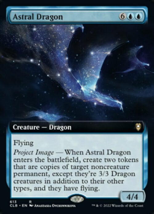 Drago Astrale Card Front