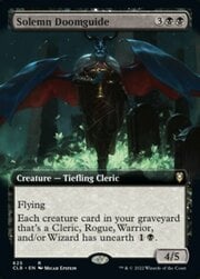 Solemn Doomguide · Extended Art 625