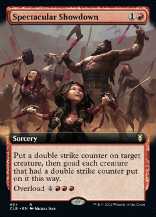 Spectacular Showdown Card Front