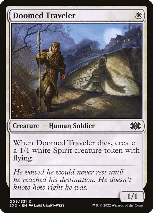 Doomed Traveler Card Front