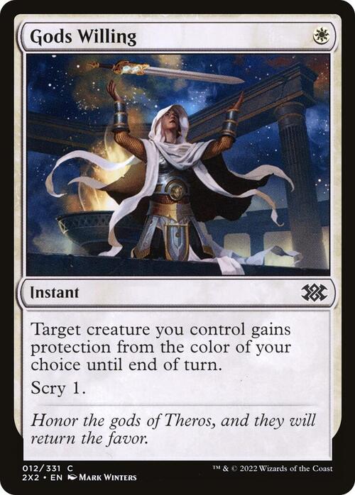 Volere degli Dei Card Front
