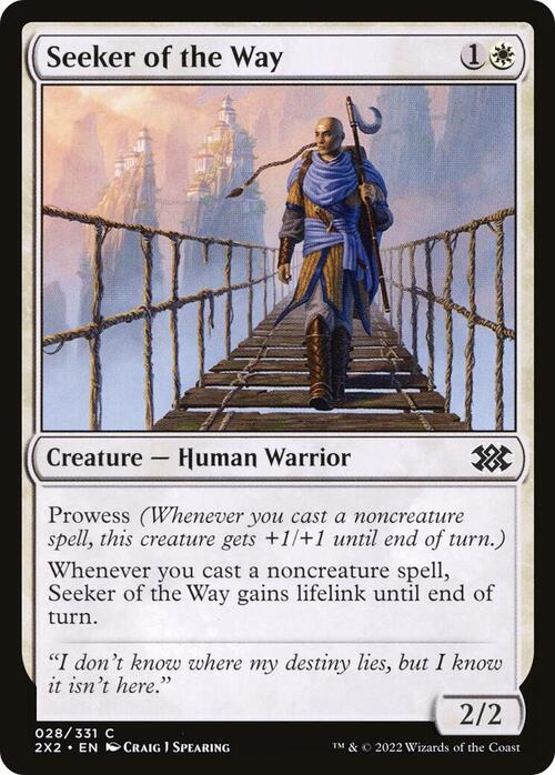 Cercatore della Via Card Front