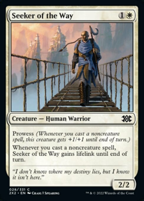 Seeker of the Way Card Front