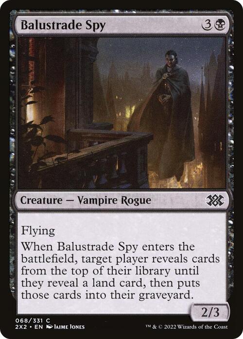 Spia della Balaustra Card Front