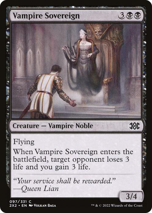 Sovrana Vampira Card Front