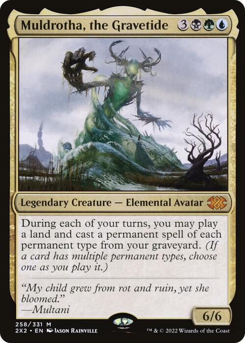 Muldrotha, la Marea Funebre Card Front