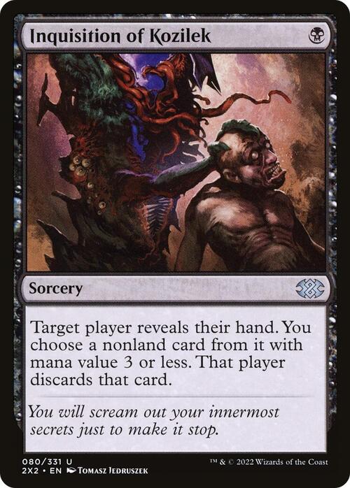 Indagini di Kozilek Card Front