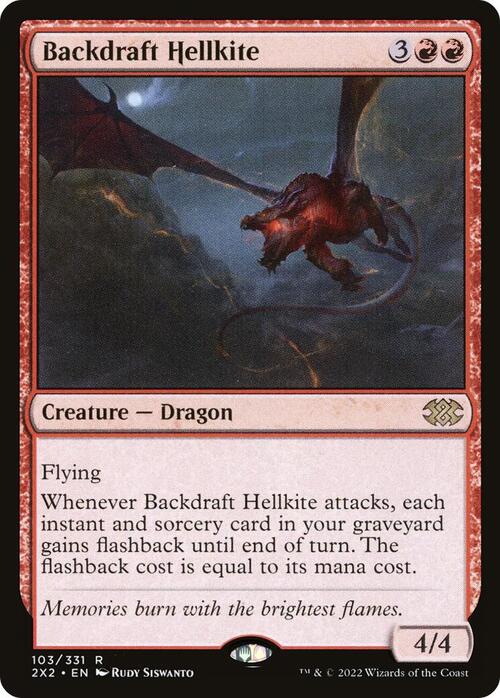 Nibbio Infernale della Controfiammata Card Front