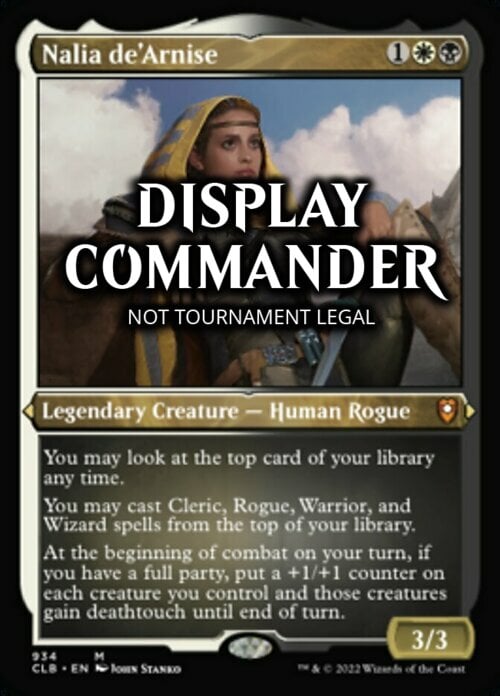 Nalia de'Arnise Card Front