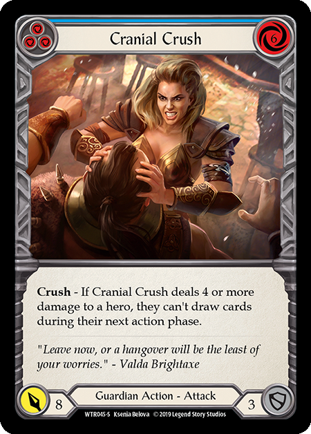 Cranial Crush Card Front