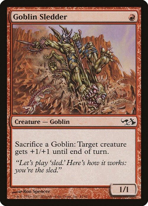 Goblin Sledder Card Front