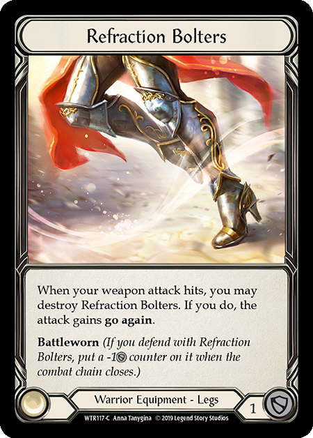Refraction Bolters Card Front