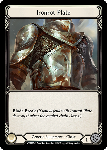 Ironrot Plate Card Front
