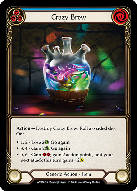 Crazy Brew Card Front