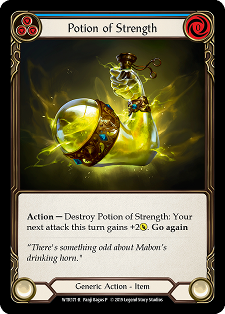 Potion of Strength Card Front