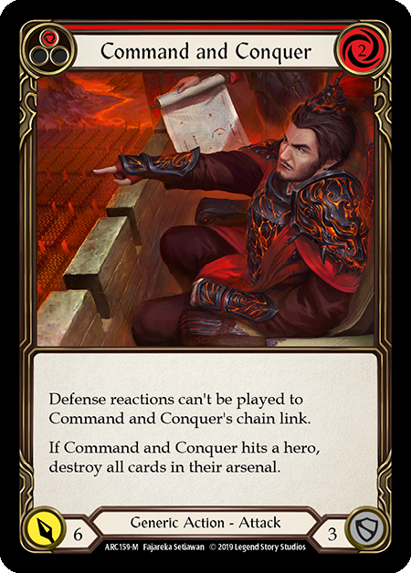 Command and Conquer Card Front