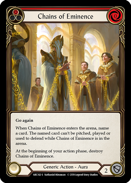 Chains of Eminence Frente