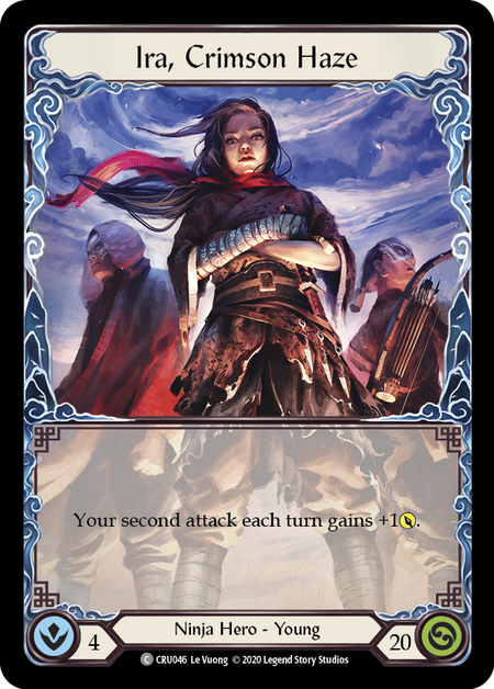 Ira, Crimson Haze Card Front