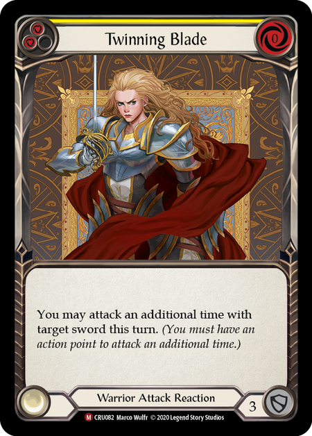 Twinning Blade (Extended Art) Card Front