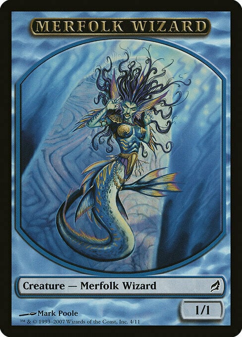 Merfolk Wizard Card Front