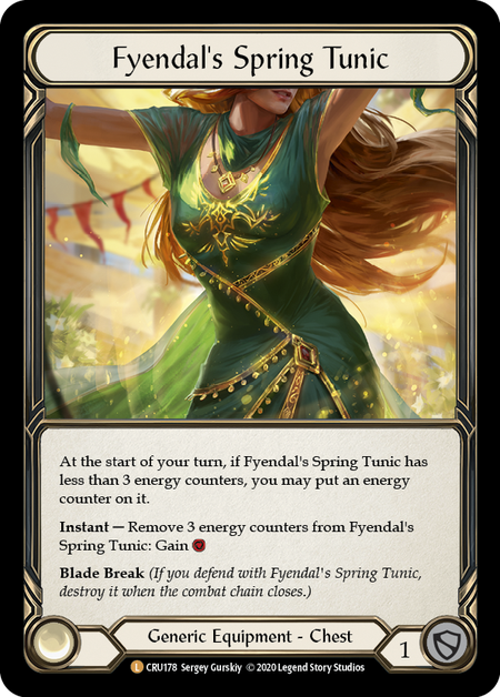Fyendal's Spring Tunic Card Front