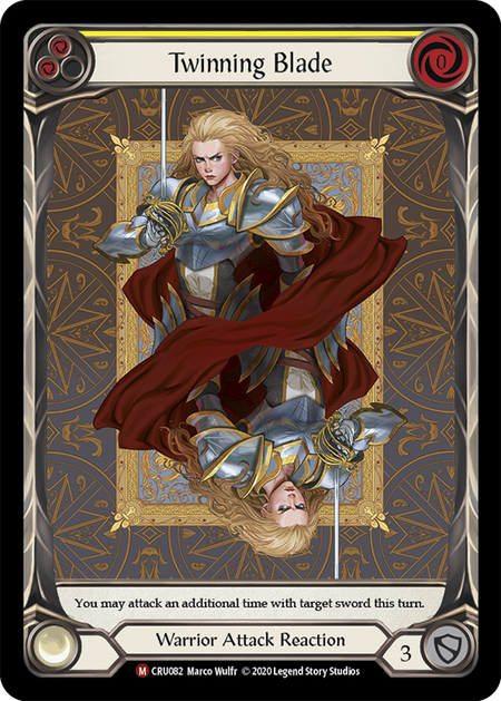 Twinning Blade (Extended Art) Card Front
