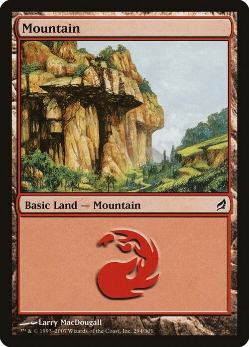 Montagne Card Front