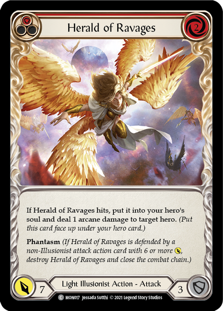 Herald of Ravages - Red Monarch - First | Flesh and Blood | CardTrader