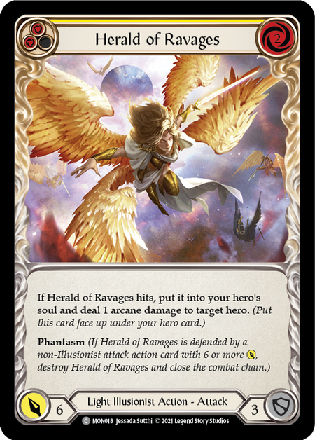 Herald of Ravages - Yellow