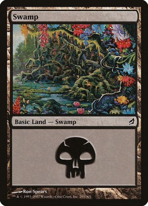 Swamp Card Front
