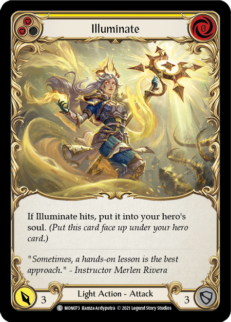 Illuminate - Yellow Card Front