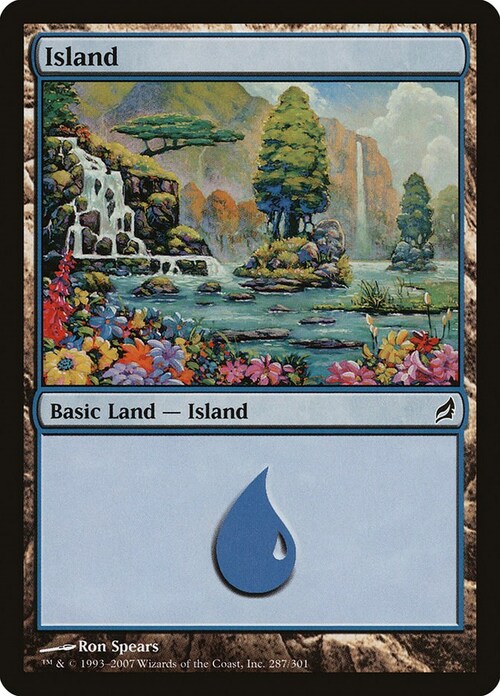 Island Card Front