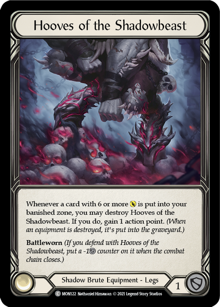 Hooves of the Shadowbeast Card Front