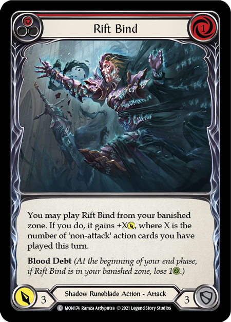 Rift Bind - Red Card Front