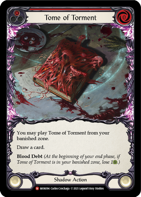 Tome of Torment Card Front