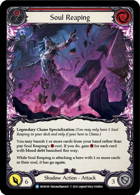 Soul Reaping Card Front